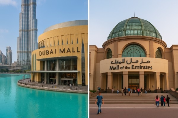 Dubai Mall vs. Mall of the Emirates